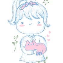 My project for course: Kawaii Illustration: Create Charming Characters. Ilustração tradicional, Design de personagens, e Mangá projeto de sbartoszczuk - 26.07.2023