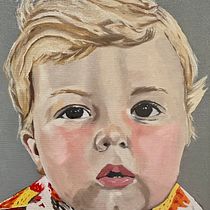 My project for course: Portrait Painting with Oil: Explore Light and Shade. Un projet de Beaux Arts, Peinture , et Peinture à l'huile de Kathy Kaufmann - 24.07.2023