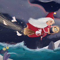 My project for course: Children’s Illustration with Procreate: Paint Magical Scenes. Ilustração tradicional, Ilustração digital, Ilustração infantil, Pintura digital, e Álbum ilustrado projeto de harith - 24.07.2023