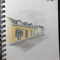 My project for course: Sketchbook Illustration with Colored Pencils. Ilustração tradicional, Artes plásticas, Esboçado, Desenho a lápis, Desenho, Desenho artístico, e Sketchbook projeto de marionnette - 25.07.2023