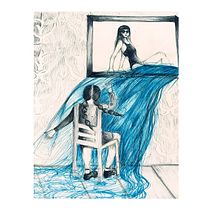 My project for course: Surrealist Illustration with Ballpoint Pen. Projekt z dziedziny Trad, c, jna ilustracja,  R, sunek,  R, sunek art, st, czn,  R i sunek atramentem użytkownika Laura Di Stefano - 26.07.2023