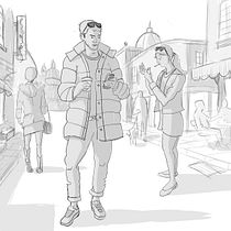 My project for course: Basic Principles of Drawing People from Imagination. Traditional illustration, Sketching, Drawing, and Figure Drawing project by mark_mcgivern - 07.26.2023