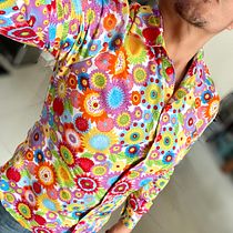 Mi proyecto del curso: Corte y confección: diseña tu propia camisa Ein Projekt aus dem Bereich Modedesign, Nähen und DIY von Angel Morales - 25.07.2023