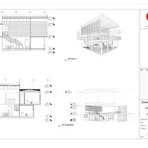 Mi proyecto del curso: Diseño y modelado arquitectónico 3D con Revit. Un projet de 3D, Architecture, Architecture d'intérieur, Modélisation 3D, Architecture numérique , et ArchVIZ de Daniel Sánchez - 25.07.2023