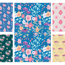 Il mio progetto del corso: Fondamenti di pattern design. Design, Traditional illustration, Graphic Design, and Pattern Design project by Annarita - 07.27.2023