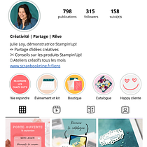 Création d'un feed Instagram sur Canva. Design gráfico, Marketing, Redes sociais, Instagram, e Design digital projeto de Julie Loy - 27.07.2023
