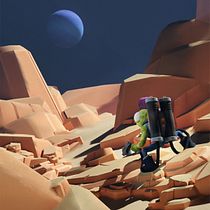 Mi proyecto del curso: Ilustración fantástica 3D con Blender. 3D, Digital Illustration, and 3D Design project by Sebastian Ezequiel Caiafa - 07.26.2023