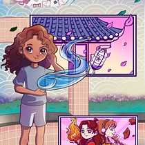 Nosso projeto do curso: Ilustração digital com influência mangá. Traditional illustration, Comic, Digital Illustration, Stor, telling, Narrative, and Manga project by Lilian e Renata Martins - 07.27.2023