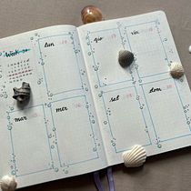 Il mio progetto del corso: Bullet journal: pianificazione illustrata. Een project van Craft, Aquarelschilderen, DIY, Management En Productiviteit y Business van Alexia Cilenti - 28.07.2023
