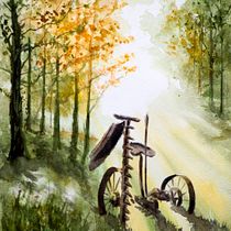 My project for course: Dreamy Watercolor Landscapes: Paint with Light. Un projet de Peinture , et Aquarelle de Arne Forsell - 28.07.2023