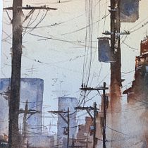 Mijn project van de cursus: Expressieve aquarel: maak overtuigende illustraties. Projekt z dziedziny  Sztuki piękne,  Malarstwo i Malowanie akwarelą użytkownika nathalie_vervliet - 29.07.2023