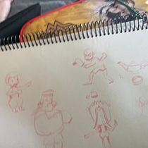 Mi proyecto del curso: Técnicas de dibujo en sketchbook para principiantes. Un projet de Conception de personnages, Esquisse , Dessin au cra, on, Dessin , et Carnet de croquis de Laia Roig Cruz - 29.07.2023