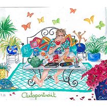 My project for course: Exploratory Sketchbook: Find Your Drawing Style. Un proyecto de Ilustración tradicional, Bocetado, Creatividad, Dibujo, Pintura a la acuarela, Sketchbook y Pintura gouache de Catherine Hunter - 29.07.2023