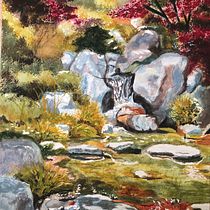 Mon projet du cours : Peinture de paysages réalistes à l'aquarelle. Projekt z dziedziny  Sztuki piękne,  Malarstwo, Sketching, Malowanie akwarelą, Ilustracja naturalist i czna użytkownika cormier_susanne - 29.07.2023