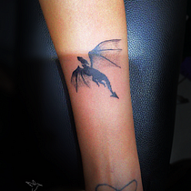 Mi proyecto del curso: Técnicas de tatuaje: sombreado con pepper shading. Ilustração tradicional, e Desenho de tatuagens projeto de Joaquín Góngora Pedrero - 03.02.2021