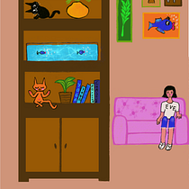 Mon projet du cours : Illustration numérique colorée sur Procreate. Un progetto di Illustrazione tradizionale, Disegno, Illustrazione digitale e Disegno digitale di Evelyne Janssens - 29.07.2023