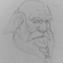 Mi proyecto del curso: Ilustración para cómics: anatomía de un superhéroe (guerrero enano). Ilustração tradicional, Design de personagens, Comic, Desenho a lápis, e Desenho anatômico projeto de Juan Redolat Blasco - 30.07.2023