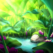 My project for course: Atmospheric Scenes in Procreate: Paint with Color and Light. Ilustração digital e Ilustração tradicional projeto de Kat - 30.07.2023