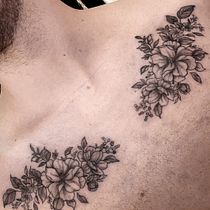 Meu projeto do curso: Tatuagem botânica com pontilhismo. Ilustração tradicional, Desenho de tatuagens e Ilustração botânica projeto de Paola Felintro da Silva - 30.07.2023