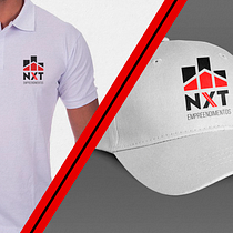 NXT Empreendimentos. Projekt z dziedziny Projektowanie graficzne, Kreat, wność, Projektowanie logot, pów i Komunikacja użytkownika Pedro Cavalcante - 30.07.2023