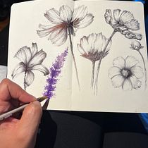 My project for course: Sketchbook Illustration with Pen: Embracing Mistakes. Esboçado, Desenho, Sketchbook e Ilustração com tinta projeto de 568vstrx9w - 29.07.2023