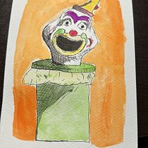 Mi proyecto :). Ilustração tradicional, Esboçado, Criatividade, Desenho, Pintura em aquarela, e Sketchbook projeto de Nicolás Chamorro - 31.07.2023