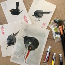 Il mio progetto del corso: Acquerelli naturalistici espressivi e con personalità. Traditional illustration, Watercolor Painting, and Naturalistic Illustration project by Anna Santeramo - 07.31.2023