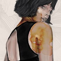 Mi proyecto del curso: Retrato ilustrado con Procreate. Projekt z dziedziny Trad, c, jna ilustracja, Grafika wektorowa, Ilustracja c, frowa i Portret użytkownika ckeyer - 31.07.2023