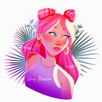 My project for course: Cartoon-Style Character Portraits with Procreate. Character Design, Digital Illustration, Digital Drawing, and Digital Painting project by Tiffany Busuttil - 07.31.2023