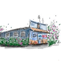 My project for course: Expressive Architectural Sketching with Colored Markers. Sketching, Drawing, Architectural Illustration, Sketchbook & Ink Illustration project by alc92130 - 07.31.2023