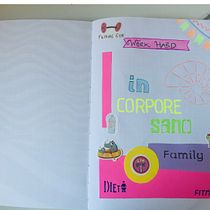 Mi proyecto del curso: Bullet journal creativo: planificación y creatividad. Traditional illustration, Lettering, Drawing, H, Lettering, Management, and Productivit project by María López - 07.31.2023