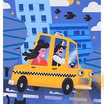 My project for course: Vibrant Illustrations from Scratch in Procreate Ein Projekt aus dem Bereich Traditionelle Illustration, Design von Figuren, Digitale Illustration und Digitale Malerei von Tomasz Wiśniewski - 31.07.2023