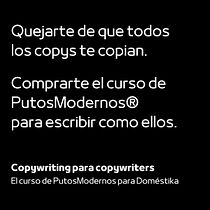 Proyecto final de "Copywriting para copywriters" (PutosModernos). Un progetto di Pubblicità, Cop, writing, Stor, telling e Comunicazione di Uxue Ajuriagoxeascoa Esquíroz - 01.08.2023