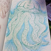 Mi proyecto del curso: Sketchbook fantástico: dibuja personajes desde la imaginación. Ilustração tradicional, Criatividade, Desenho, e Sketchbook projeto de zapatacjc - 01.08.2023