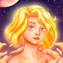 Meu projeto do curso: Retrato digital no Photoshop com um toque de fantasia. Traditional illustration, Drawing, Digital Illustration, Portrait Drawing, Digital Drawing, and Digital Painting project by José Paulo dos Santos Dias - 07.29.2023