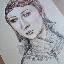 Meu projeto do curso: Retrato clássico: o método de desenho da renascença. Fine Arts, Sketching, Drawing, Portrait Drawing, Realistic Drawing, and Artistic Drawing project by Raquel Filipa Ferraz Nunes - 08.01.2023