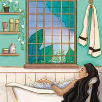 My project for course: Conceptual illustrations using color and symbolism. Un progetto di Illustrazione digitale, Disegno digitale e Illustrazione editoriale di Lisa Davis Palmer - 01.08.2023