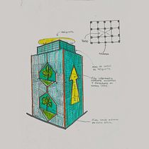 Mi proyecto del curso: Dibujo arquitectónico: de la imaginación a la conceptualización. Architecture, Sketching, Drawing, and Architectural Illustration project by Laura Monarrez Bravo - 07.30.2023