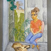 My project for course: Exploratory Sketchbook: Find Your Drawing Style. Un proyecto de Ilustración tradicional, Bocetado, Creatividad, Dibujo, Pintura a la acuarela, Sketchbook y Pintura gouache de Dance Aoki - 01.08.2023