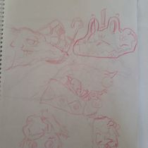 Mi proyecto del curso: Técnicas de dibujo en sketchbook para principiantes. Un proyecto de Diseño de personajes, Bocetado, Dibujo a lápiz, Dibujo y Sketchbook de Mauricio Vázquez Maldonado - 01.08.2023