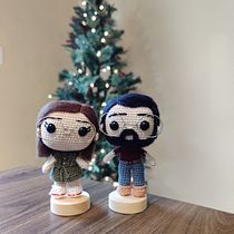 Mi proyecto del curso: Amigurumis: personas tejidas a crochet. Arts, Crafts, To, Design, Fiber Arts, Crochet, Amigurumi, and Textile Design project by Alejandra Alvarez - 08.02.2023