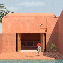 Mi proyecto del curso: Representación gráfica de proyectos arquitectónicos. Un projet de Architecture, Design graphique, Architecture d'intérieur, Design d'intérieur, Pa, sagisme, Collage, Architecture numérique et Illustration architecturale de Sergio Aceves Mtz - 02.07.2023