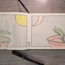 Mi proyecto del curso: Diario ilustrado: llena tu sketchbook de vivencias. Traditional illustration, Sketching, Drawing, Sketchbook & Ink Illustration project by Dani watercolours - 08.02.2023