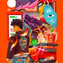 Mi proyecto del curso: Técnicas de ilustración digital para historias cautivadoras. Digital Illustration, Digital Drawing, and Editorial Illustration project by Braian Leandro Domingo Mieres Acevedo - 08.02.2023
