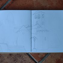 Mi proyecto del curso: Cuaderno de viaje en acuarela. Traditional illustration, Watercolor Painting, Architectural Illustration, and Sketchbook project by malfons8 - 08.02.2023
