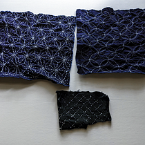 My project for course: Introduction to Japanese Sashiko Stitching. Un projet de Broderie, Art textile, DIY, Upc, cling , et Design textile de Andrea Baka - 30.07.2023