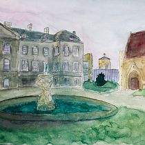 My project for course: Architectural Sketching for Urban Illustrations. Een project van  Ontwerp, Traditionele illustratie,  Schetsen,  Architecturale illustratie y Sketchbook van Bernhard Ebbinghaus - 02.08.2023