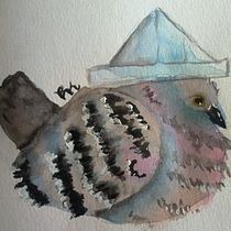 Mi proyecto del curso: Técnicas experimentales de acuarela para principiantes. Traditional illustration, Fine Arts, Watercolor Painting, and Naturalistic Illustration project by Natalia Karolina Hernández López - 08.02.2023