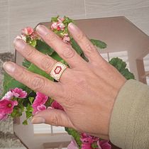Mi proyecto del curso: Diseño de accesorios con cuentas: teje patrones elegantes. Accessor, Design, Arts, Crafts, Jewelr, Design, and Fiber Arts project by gmroncancioa - 08.02.2023