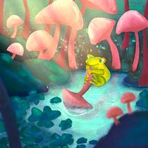 Mi proyecto del curso: Escenas atmosféricas en Procreate: pinta con colores y luces. Ilustração digital e Ilustração tradicional projeto de rrosariaaa - 02.08.2023